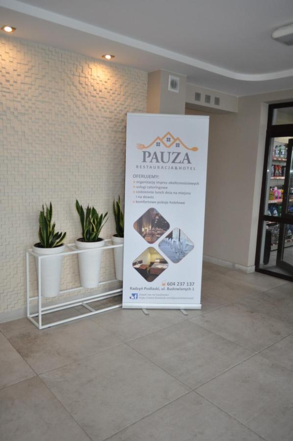 Hotel Pauza Radzyn Podlaski Eksteriør bilde